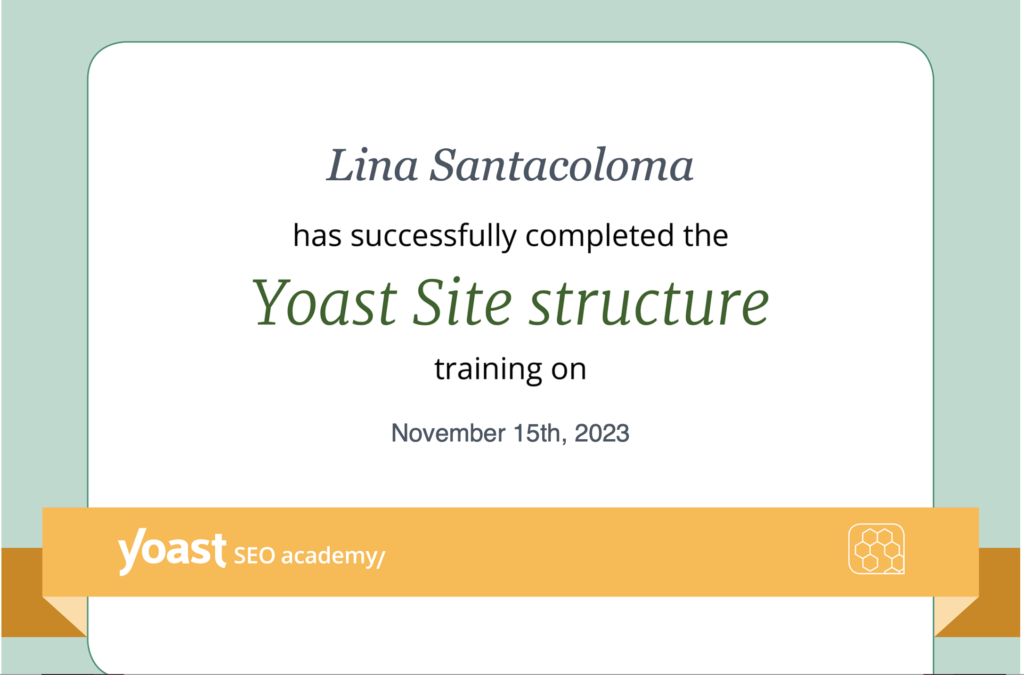Site structure certification